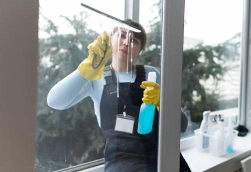 Nettoyage de vitres intérieures et extérieures à Thoury